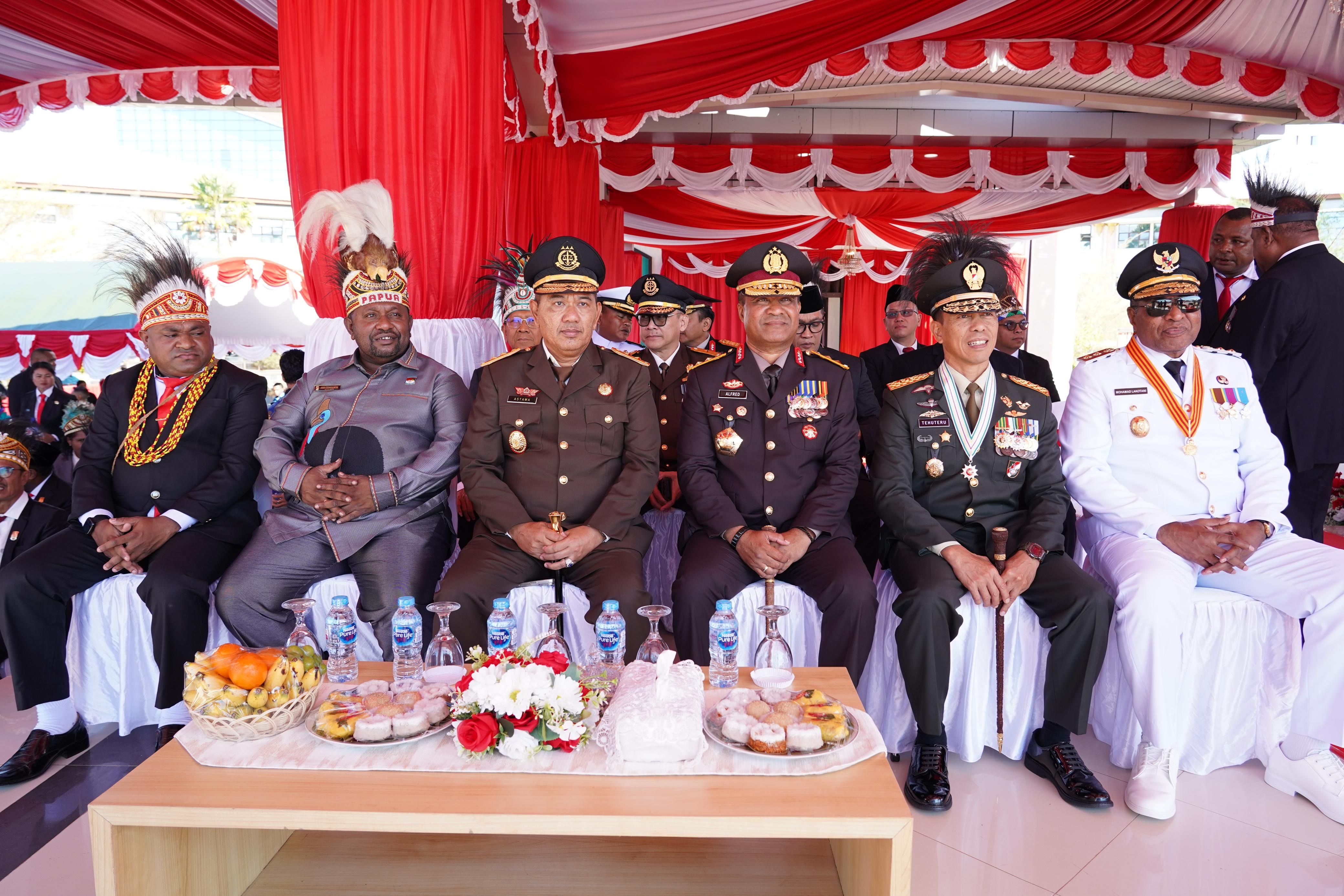 Upacara HUT Ke-81 Kemerdekaan RI di Papua Barat, Teguhkan Semangat Indonesia Berdaulat, Adil dan Makmur