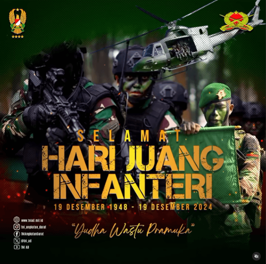 SELAMAT HARI JUANG INFANTERI