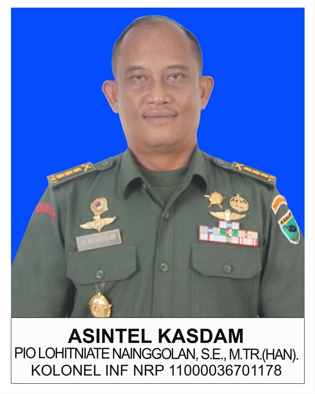 Foto Kolonel Inf Pio Lohitnaite Nainggolan, S.E., M.Tr. (HAN)