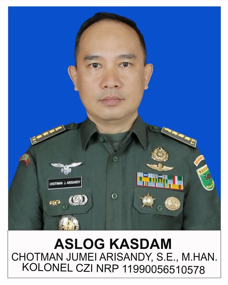 Foto Kolonel Czi Chotman Jumei Arisandy, S.E., M.Han.