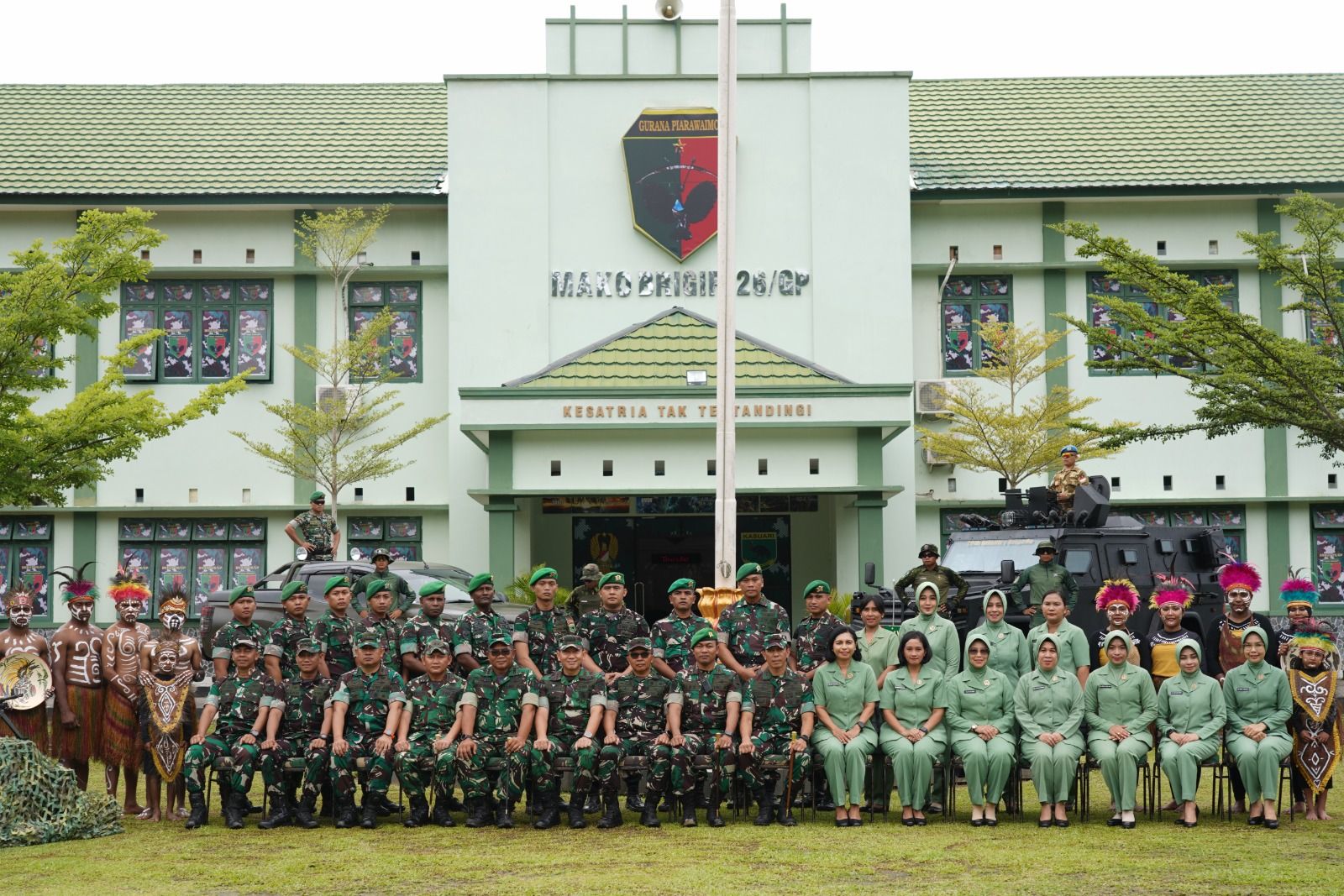 Kunjungan Kerja Di Brigif 26/GP dan Yonif 763/SBA