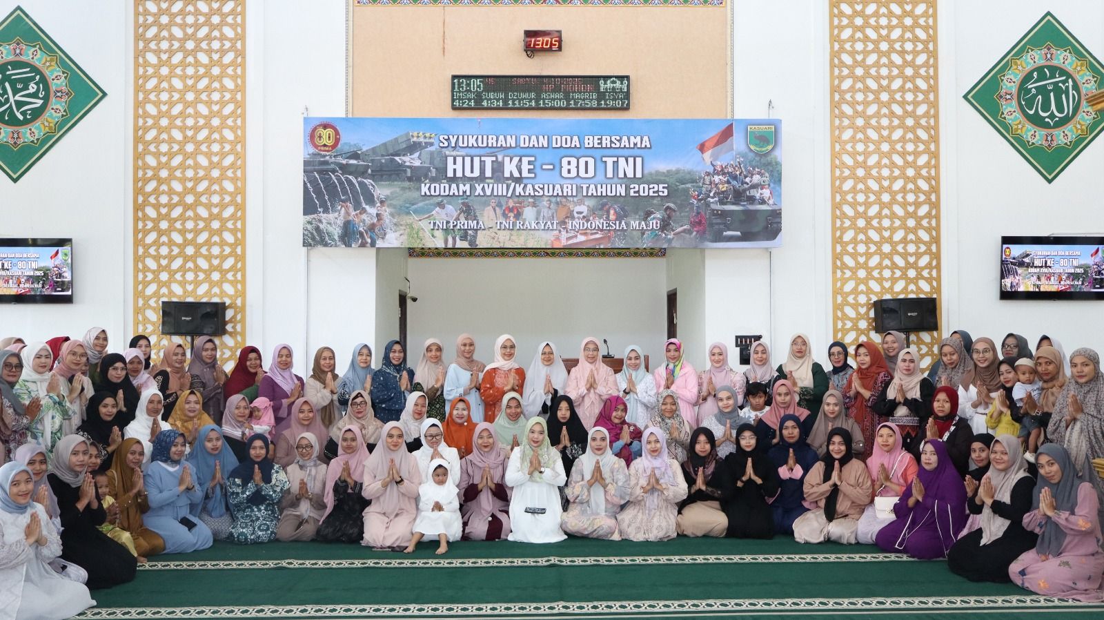 Syukuran dan Doa Bersama Dalam Rangka HUT TNI ke-80 Tahun 2025