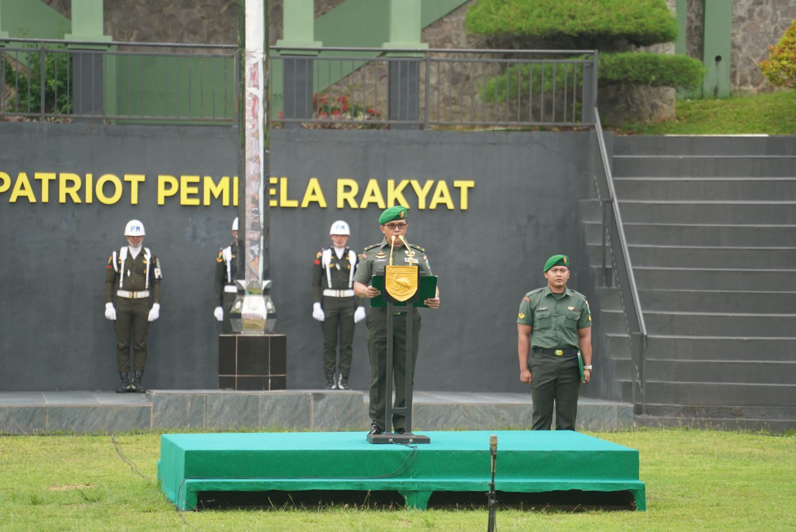 Kodam Kasuari Gelar Upacara Peringatan ke-97 Hari Sumpah Pemuda "Pemuda Pemudi Bergerak, Indonesia Bersatu"