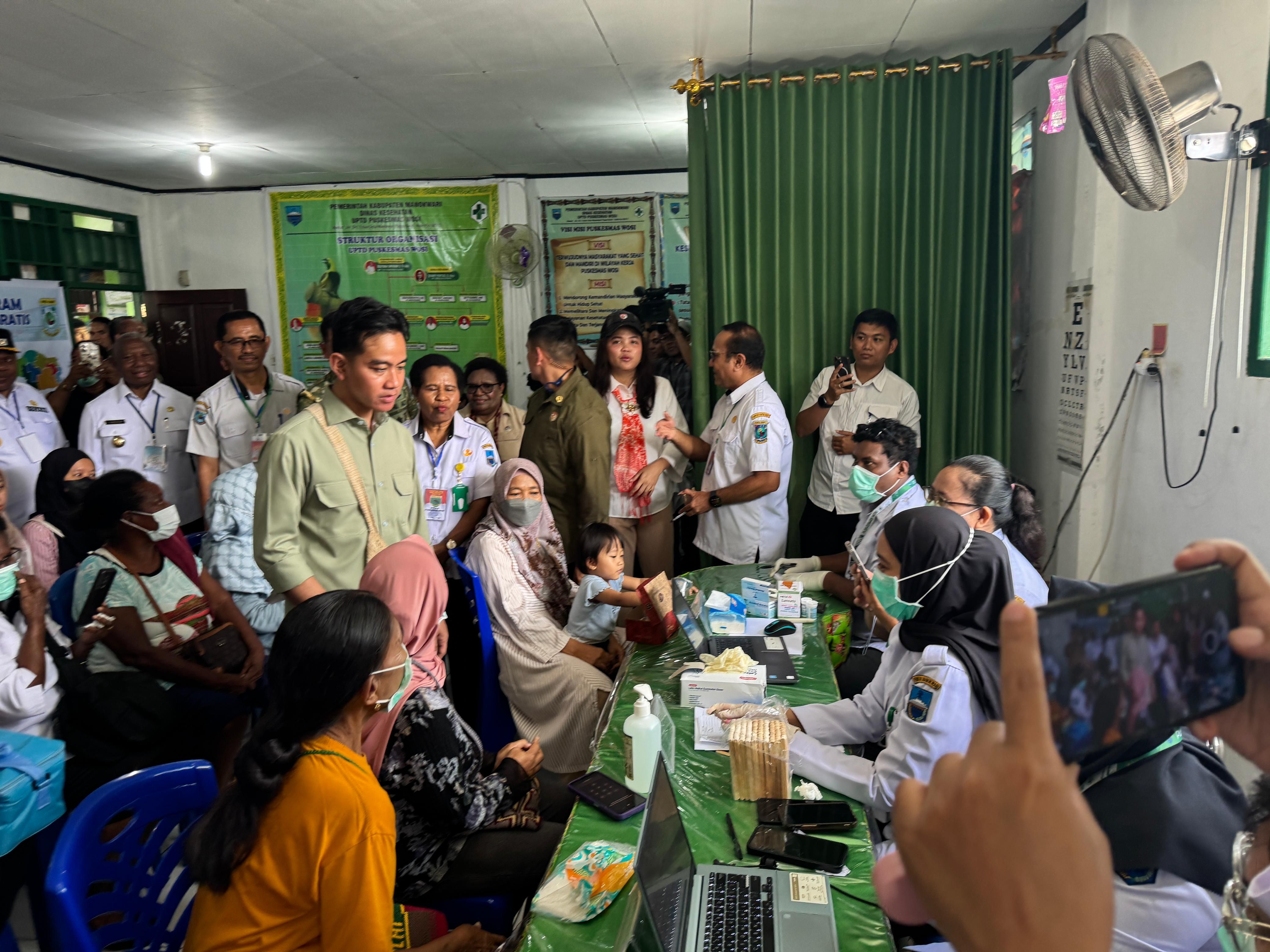 Pastikan Program CKG Berjalan Optimal di Papua Barat, Wapres Kunjungi Puskesmas Wosi Manokwari
