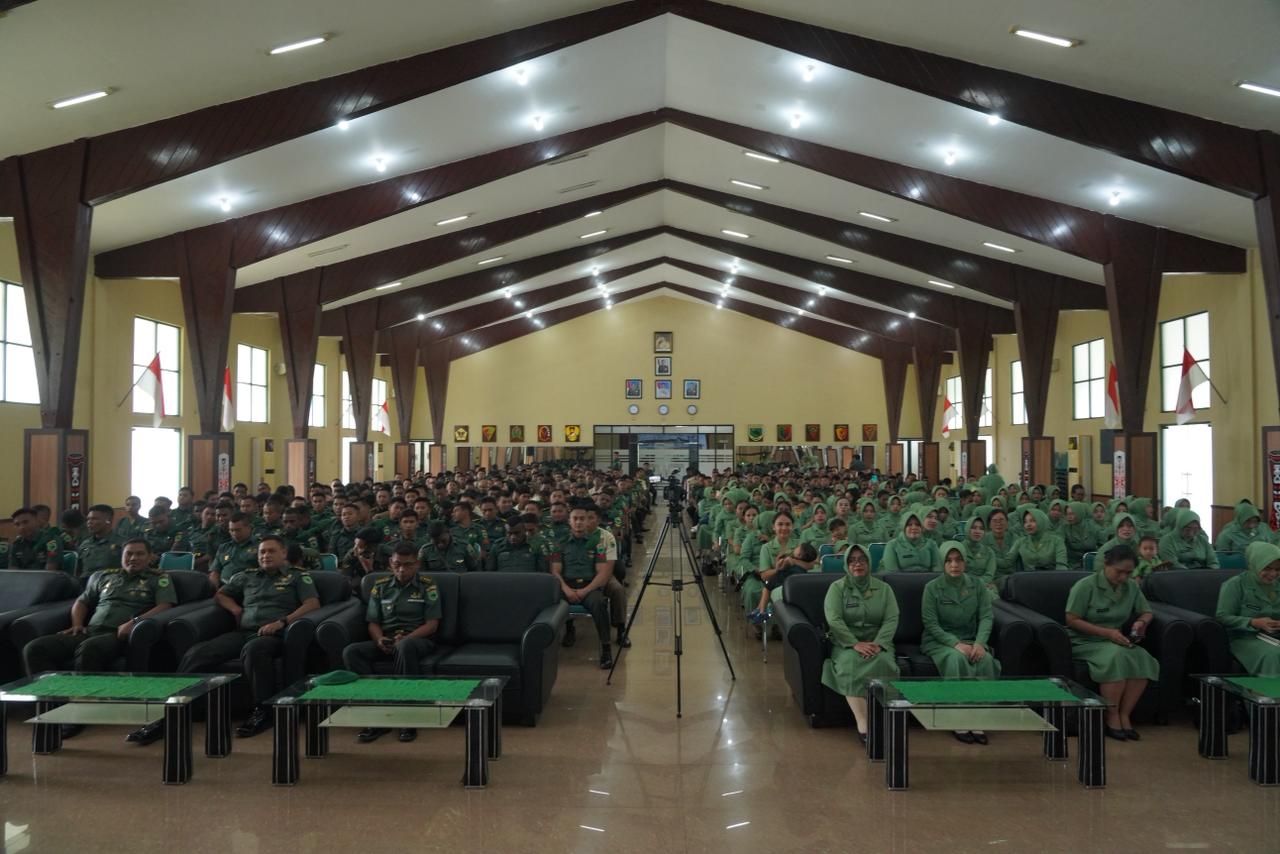 Nobar Kartika Podcast TWPAD, Kodam XVIII/Kasuari Perkuat Kesejahteraan Prajurit dan Keluarga