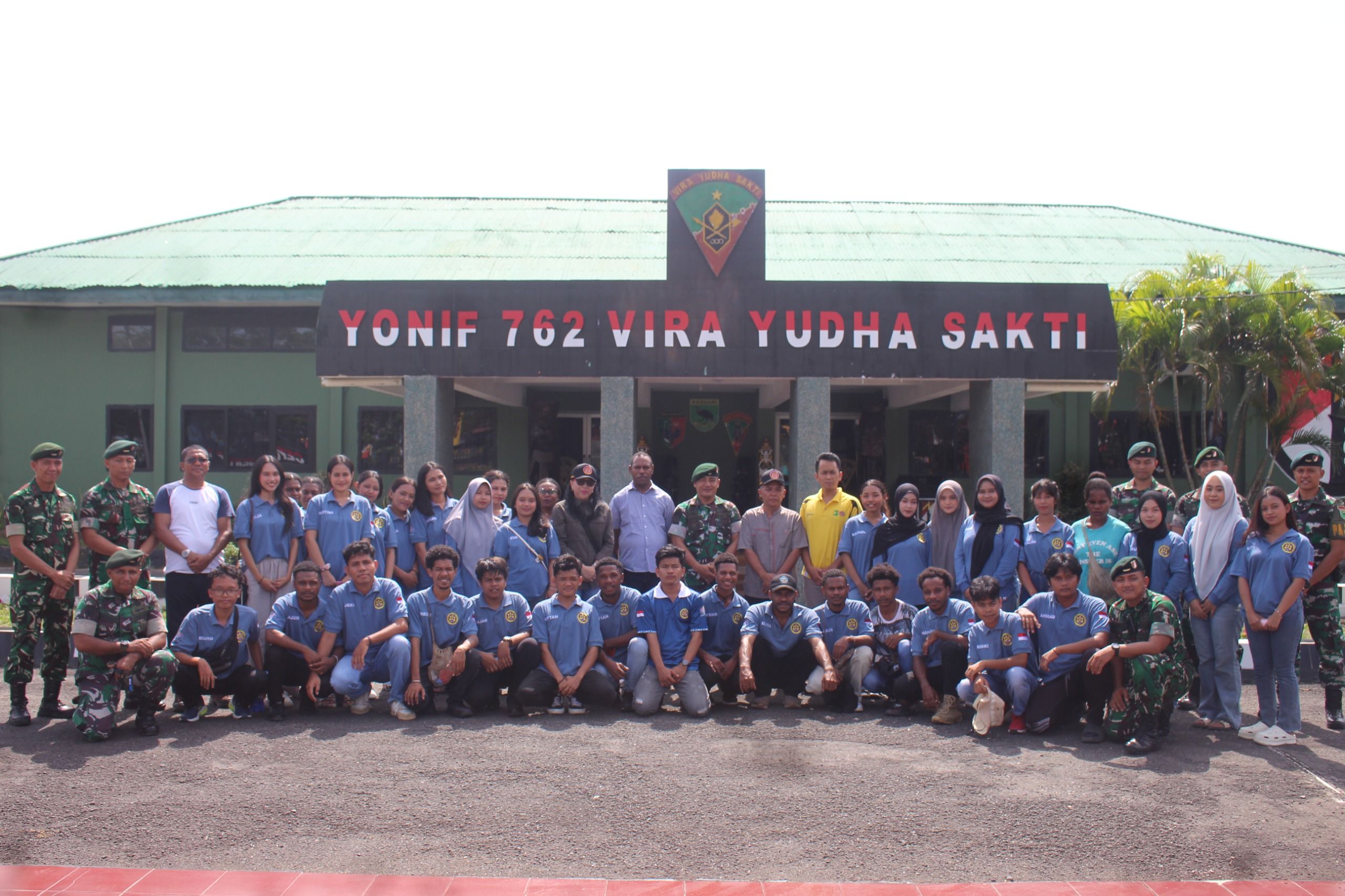 Yonif 762/VYS Buka Ruang Inovasi: “Sinergi Mahasiswa UNIPA untuk Masa Depan Pangan Papua Barat Daya”