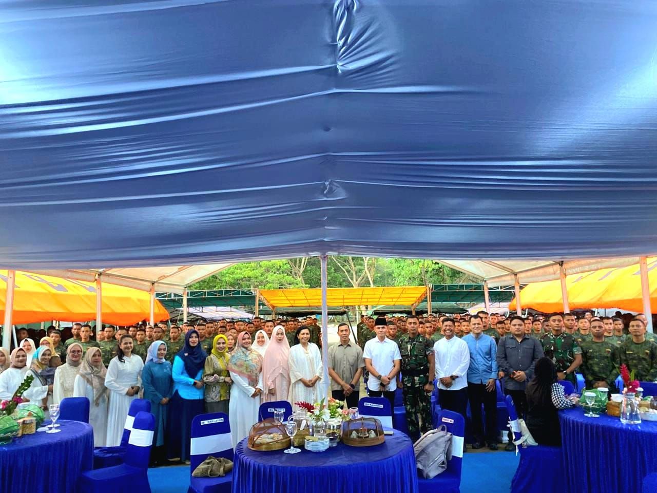 Pangdam Kasuari Buka Puasa Bersama Prajurit Yon TP 863/BB, Pererat Silaturahmi dan Soliditas di Bulan Ramadhan