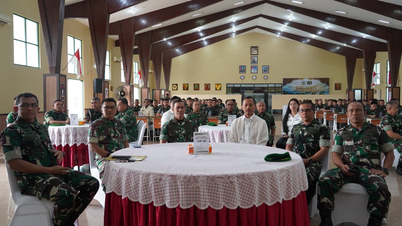Pangdam XVIII/Kasuari Buka Pelatihan Perbendaharaan: Perkuat Profesionalisme dan Akuntabilitas Keuangan